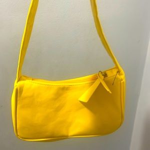 Yellow purse